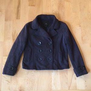 Iris Basic Navy Sweatshirt Peacoat